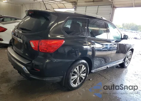 2017 Nissan Pathfinder S из США, поврежденный, VIN 5N1DR2MN8HC604037